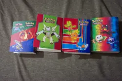 Lot Of Four Mini Pokemon Portfolio Binders EMPTY - Image 2