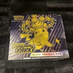 Pokemon TCG Scarlet Violet Surging Sparks Elite Trainer Box New Sealed - Image 1