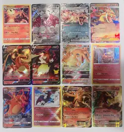 Pokemon Tcg Charizard Lot Of 12 From Various Sets & Promos - Image 1