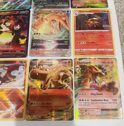 Pokemon Tcg Charizard Lot Of 12 From Various Sets & Promos - Image 3