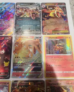 Pokemon Tcg Charizard Lot Of 12 From Various Sets & Promos - Image 4