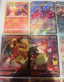 Pokemon Tcg Charizard Lot Of 12 From Various Sets & Promos - Image 5