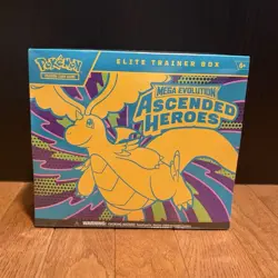 Pokemon Mega Evolution Ascended Heroes Elite Trainer Box Sealed New - Image 1