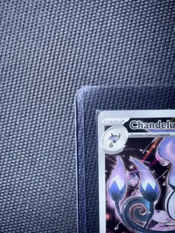 Pokemon Chandelure 103/086 Sv: White Flare Illustration Rare Holo English - Image 2