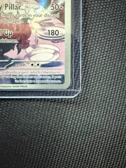 Pokemon Chandelure 103/086 Sv: White Flare Illustration Rare Holo English - Image 4