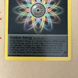 Pokemon TCG - Rainbow Energy Team Rocket 80/82 - NM/LP - Image 4