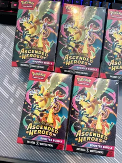Pokemon TCG Ascended Heroes Booster Bundle - Lot of X5 New/Sealed READY TO SHIP - Image 2