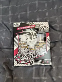 Pokemon TCG: Scarlet & Violet White Flare Binder Collection - New And Sealed! - Image 1