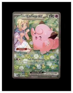 Lillie's Clefairy ex 184/159 Holo - Pokemon SV09: Journey Together - Image 1
