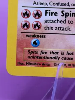 Pokemon Base Set 2 Charizard 4/130 Holo Rare Vintage WOTC LP Raw - Image 5