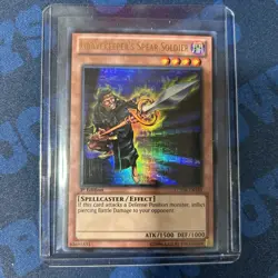 Yugioh- 1X Gravekeeper's Spear Soldier - Ultra Rare - 1st - LCYW-EN185 - NM - Image 1