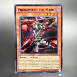Yu-Gi-Oh! Breakers of Shadow #BOSH-EN041 Engraver of the Mark - Image 1