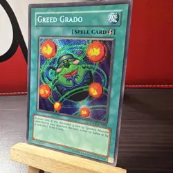 Yugioh! Greed Grado ANPR-EN088 Secret Rare Unlimited + BONUS HOLO - Image 1