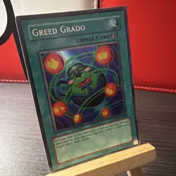 Yugioh! Greed Grado ANPR-EN088 Secret Rare Unlimited + BONUS HOLO - Image 2