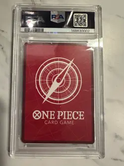 2025 ONE PIECE OP13-CARRYING ON HIS WILL ALTERNATE ART MONKEY D. LUFFY PSA 10 - Image 2