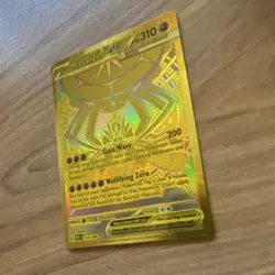 Pokemon Mega Zygarde EX Full Art Holo 310 HP Dragon Card 124/088 POR - Image 4