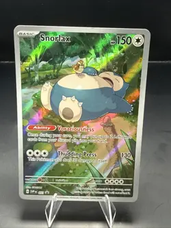 Pokemon TCG Snorlax 051 Sv: Scarlet & Violet Promo Holo Card English LP A - Image 2