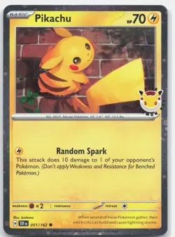 Pokemon PIKACHU (POKEMON DAY 2026) 051/162 Holo Misc Cards & Products HOLO NM - Image 1