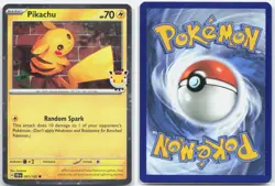Pokemon PIKACHU (POKEMON DAY 2026) 051/162 Holo Misc Cards & Products HOLO NM - Image 3