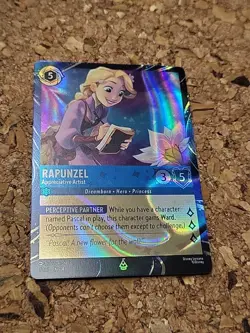 Disney Lorcana TCG Rapunzel EPCOT Festival Of The Arts Promo Card - Image 1