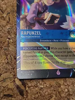 Disney Lorcana TCG Rapunzel EPCOT Festival Of The Arts Promo Card - Image 2