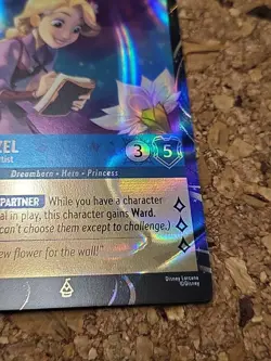 Disney Lorcana TCG Rapunzel EPCOT Festival Of The Arts Promo Card - Image 3