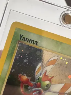 ERROR full card holo PRINT Yanma Holo Rare Neo Discovery 17/75 watch video MINT - Image 5