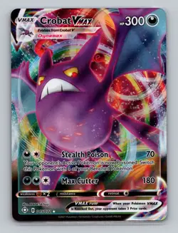 Crobat VMAX 045/072 Ultra Rare Shining Fates Pokemon Card SWSH Sword & Shield - Image 1