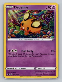 Dedenne #SWSH080 Promo Pokemon TCG SWSH: Sword & Shield Promo Cards - Image 1