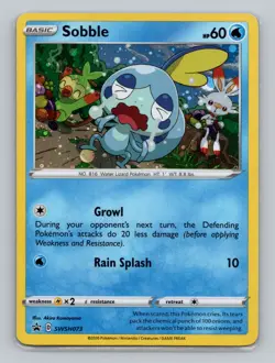 Sobble #SWSH073 Promo Pokemon TCG SWSH: Sword & Shield Promo Cards - Image 1