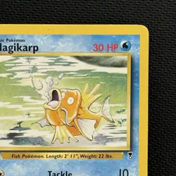 Pokemon Legendary Collection Vintage Magikarp Card #52/110 LP+ - Image 3