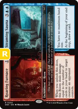 MTG Roaring Furnace // Steaming Sauna DSK R Enchantment Room NM - Image 1