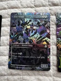MTG TMNT Lot Borderless Foil Mythic Plus Many More - Image 3
