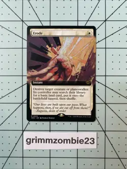 Erode (Extended Art) Secrets of Strixhaven MTG R 0310 - Image 1