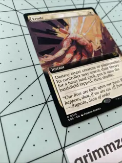 Erode (Extended Art) Secrets of Strixhaven MTG R 0310 - Image 2