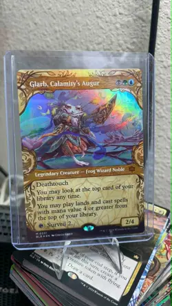 Bloomburrow Magic: The Gathering Glarb, Calamity's Augur FOIL - Image 1