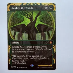Magic The Gathering Mtg Awaken The Woods Secrets Of Strixhaven Mythic Near Mint - Image 1