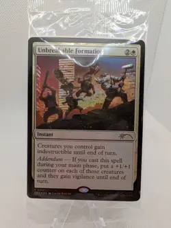 Magic the Gathering TMNT NYCC Promo Unbreakable Formation Sealed** - Image 1