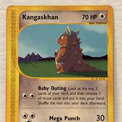 Pokemon Kangaskhan Aquapolis Card 88/147 Common MP - Image 2