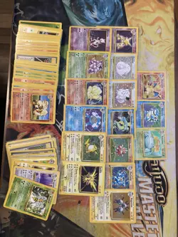 Complete Base Set Pokemon Card Collection 102/102 Original Vintage Trading NM-PL - Image 1