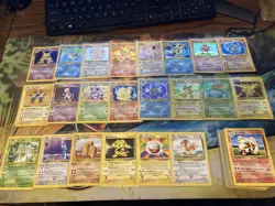 Complete Base Set Pokemon Card Collection 102/102 Original Vintage Trading NM-PL - Image 2