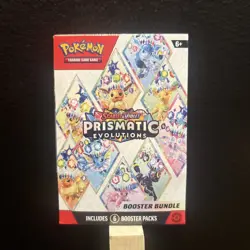 Pokemon TCG Prismatic Evolutions Booster Bundle (6 packs) Factory Sealed - NEW - Image 1