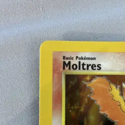 Pokemon Moltres Fossil Holo Rare 12/62 70 HP Basic English 1999 - Image 3