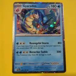 Gyarados 043/193 Cosmos Holo SV02: Paldea Evolved Pokemon NM - Image 1