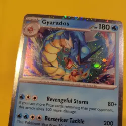 Gyarados 043/193 Cosmos Holo SV02: Paldea Evolved Pokemon NM - Image 2