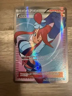 Pokemon TCG Skyla 122/122 XY Breakpoint Full Art - Image 1