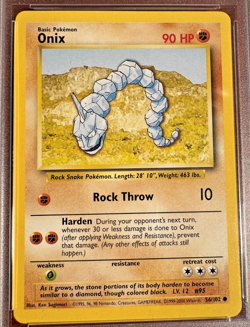 PSA 10 Onix 56/102 1999-2000 Base Set 4th Print Pokemon WOTC - Image 3