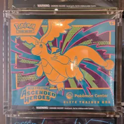 Pokemon TCG - Ascended Heroes Pokemon Center ETB - Acrylic Display Case Inc - Image 1