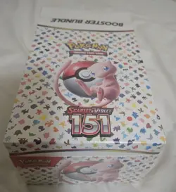 Pokemon 151 Booster Bundle Display Case - Factory Sealed - Image 1