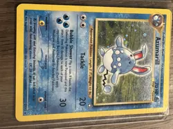 The Pokemon Company Azumarill Neo Genesis Holo Rare 2/111 70 HP Bubble Shower - Image 3